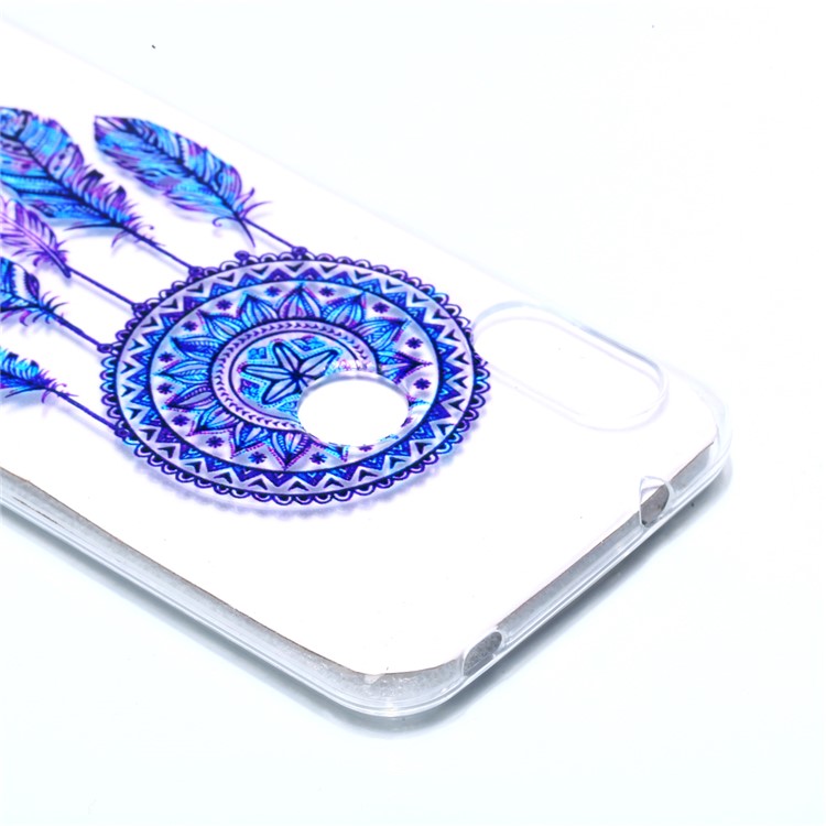 Pattern Printing TPU Cell Phone Case for Xiaomi Mi A2 Lite / Redmi 6 Pro - Dream Catcher-3