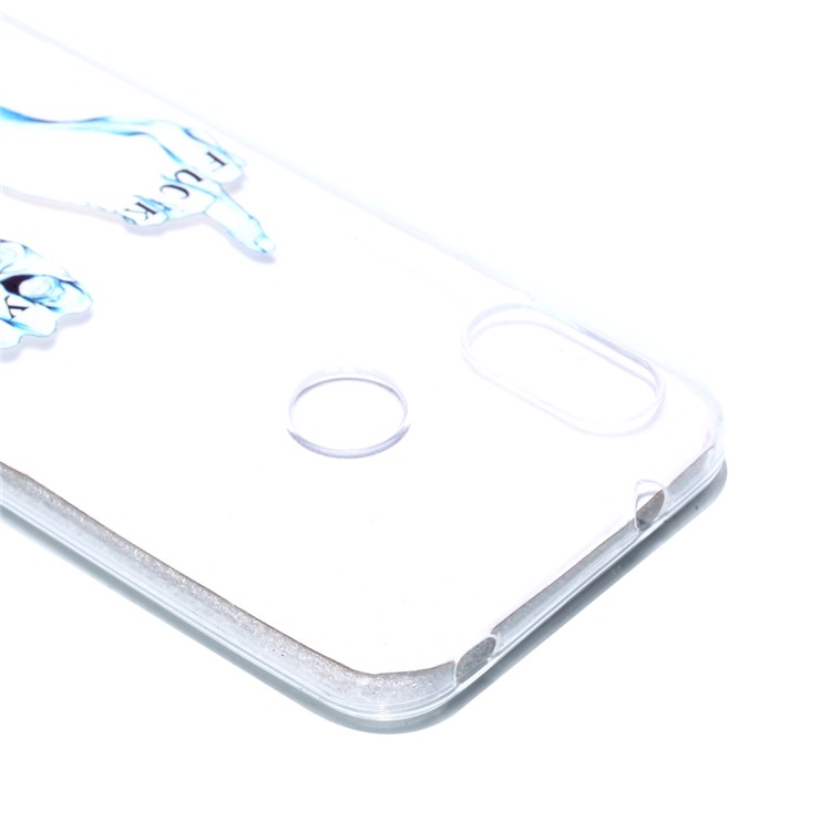 Pattern Printing TPU Soft Case for Xiaomi Mi A2 Lite / Redmi 6 Pro - FUCK Pattern-3