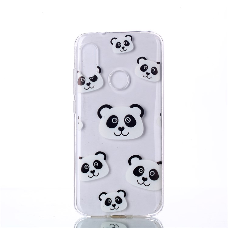 Pattern Printing TPU Flexible Case for Xiaomi Mi A2 Lite / Redmi 6 Pro - Panda Pattern-1