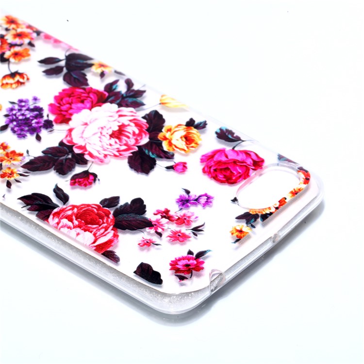 Pattern Printing TPU Case for Xiaomi Redmi 6A (Single 12MP Rear Camera) - Vivid Flowers-3