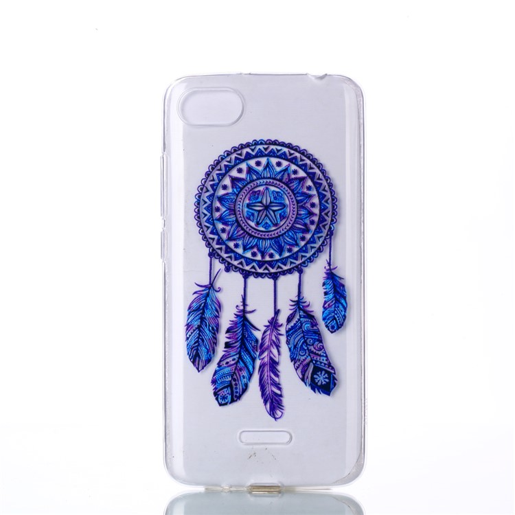 Pattern Printing TPU Flexible Case for Xiaomi Redmi 6A (Single 12MP Rear Camera) - Dream Catcher-1