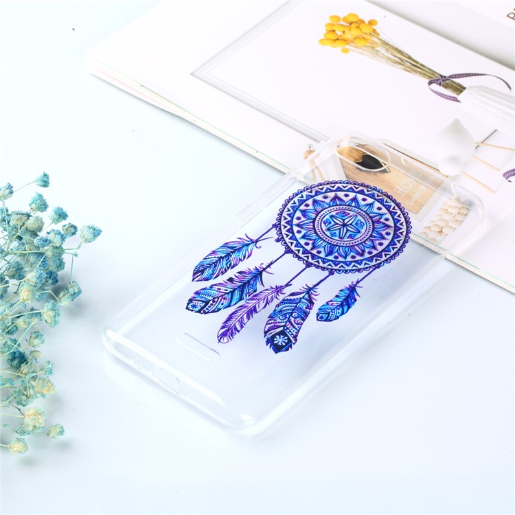 Pattern Printing TPU Flexible Case for Xiaomi Redmi 6A (Single 12MP Rear Camera) - Dream Catcher-5