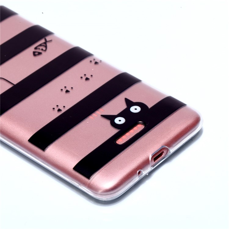 Pattern Printing TPU Case Phone Cover for Xiaomi Redmi 6A (Single 12MP Rear Camera) - Stripes Pattern-2