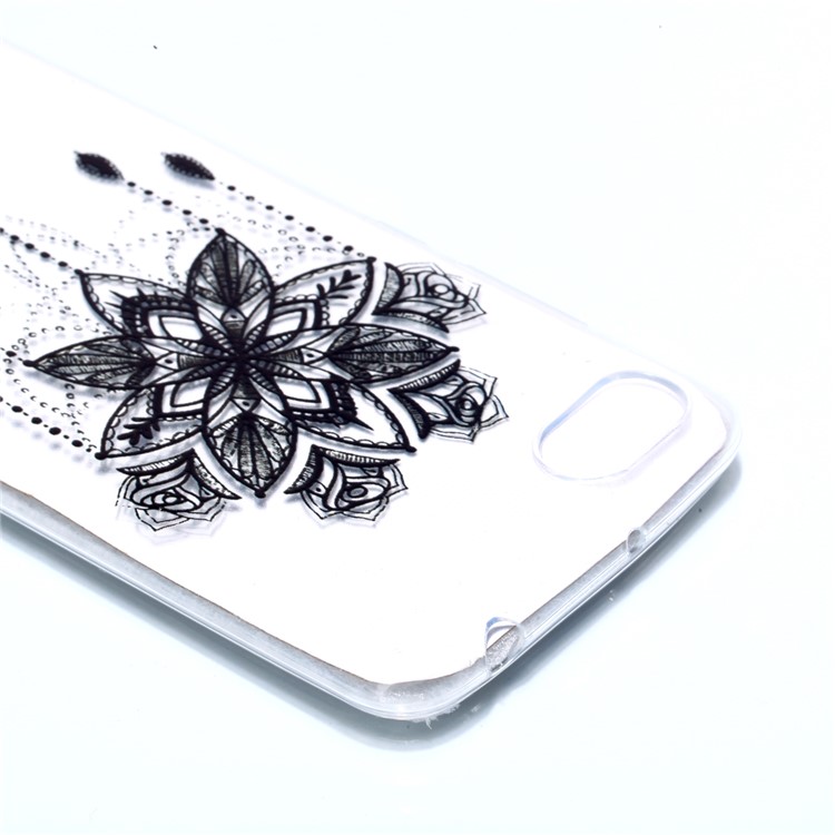 Pattern Printing Soft TPU Case for Xiaomi Redmi 6A (Single 12MP Rear Camera) - Mandala Flowers-3