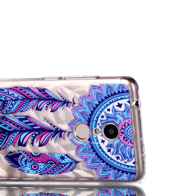 Embossed Pattern 3D Diamond Texture TPU Back Cover for Xiaomi Redmi 5 - Dream Catcher-5