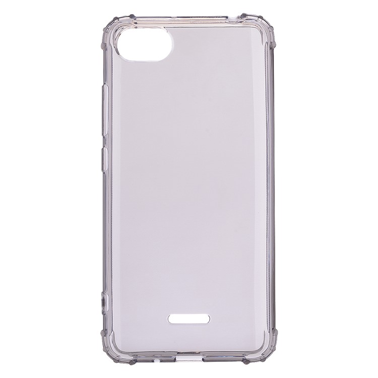Shockproof TPU Protection Mobile Phone Case Accessory for Xiaomi Redmi 6A (Single 12MP Rear Camera) - Grey-1
