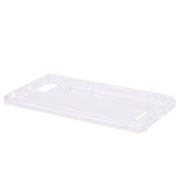 Shockproof TPU Back Shell for Xiaomi Redmi 6A (Single 12MP Rear Camera) - Transparent-3