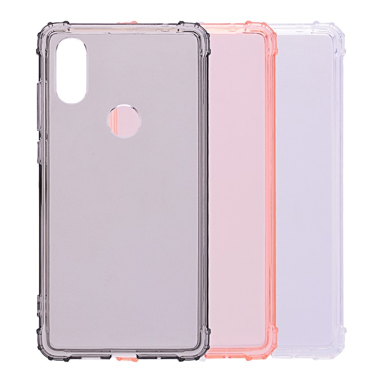 Shockproof TPU Protection Mobile Phone Cover for Xiaomi Mi A2 Lite / Redmi 6 Pro - Grey-6