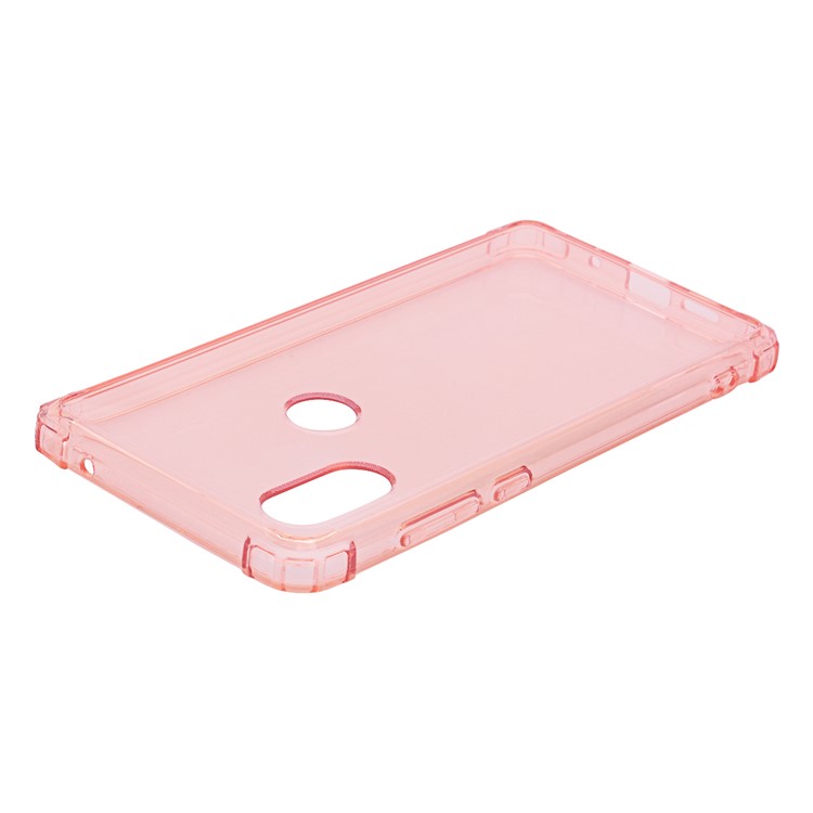 Shockproof TPU Protective Phone Case for Xiaomi Mi A2 Lite / Redmi 6 Pro - Pink-4