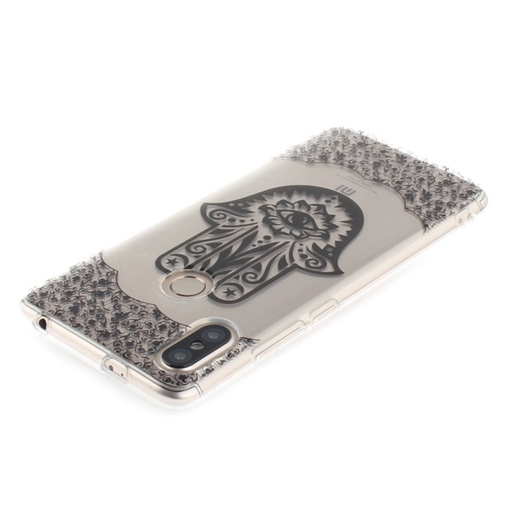 Pattern Printing IMD Soft TPU Back Case for Xiaomi Redmi S2 / Redmi Y2 - Hamsa Hand of Fatima-4