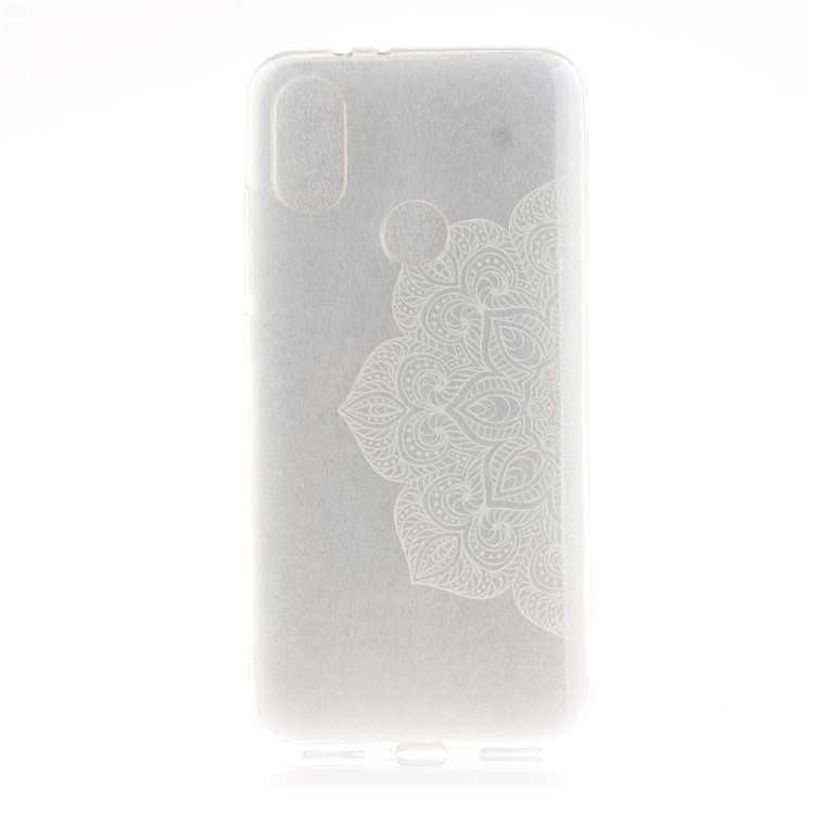 Pattern Printing IMD TPU Soft Case for Xiaomi Mi A2 / Mi 6X - Unique Flower-2
