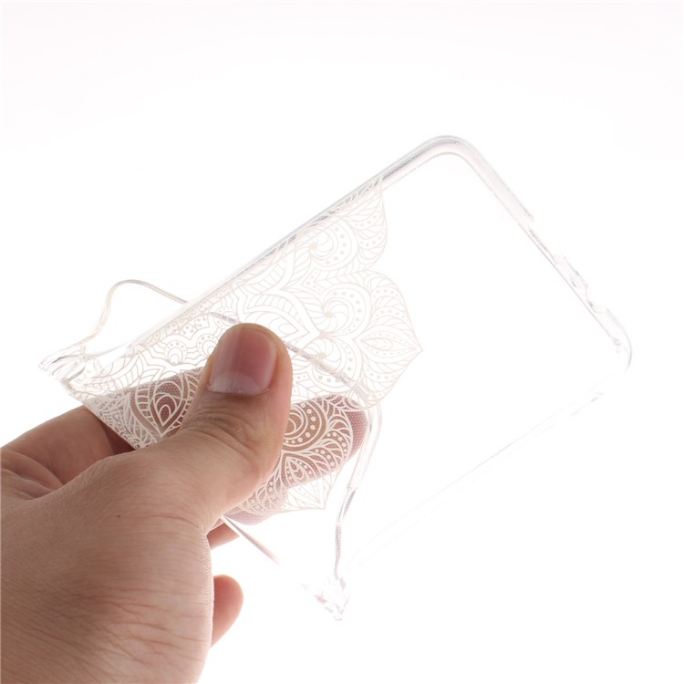 Pattern Printing IMD TPU Soft Case for Xiaomi Mi A2 / Mi 6X - Unique Flower-6