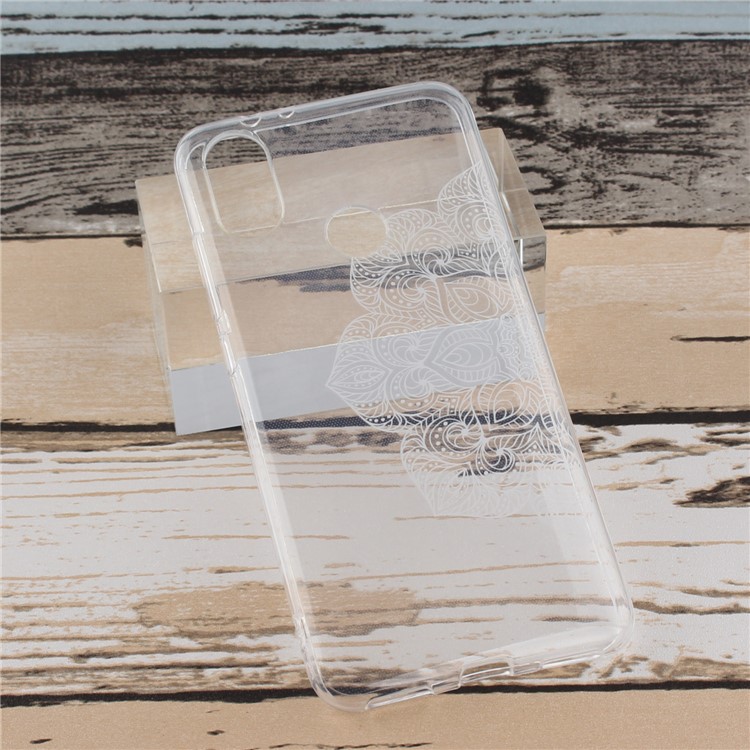 Pattern Printing IMD TPU Soft Case for Xiaomi Mi A2 / Mi 6X - Unique Flower-7