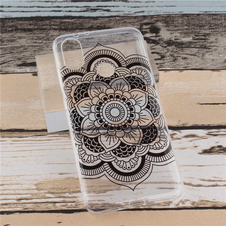 Pattern Printing IMD TPU Protective Case for Xiaomi Mi A2 / Mi 6X - Beautiful Flower-7