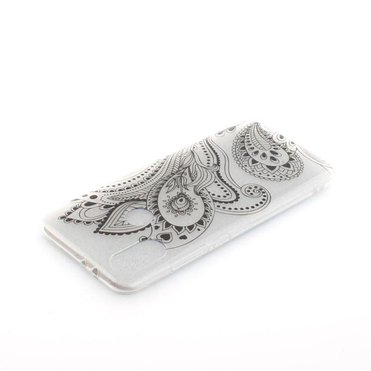 Pattern Printing IMD TPU Protective Case for Xiaomi Mi A2 / Mi 6X - Paisley Flower-4