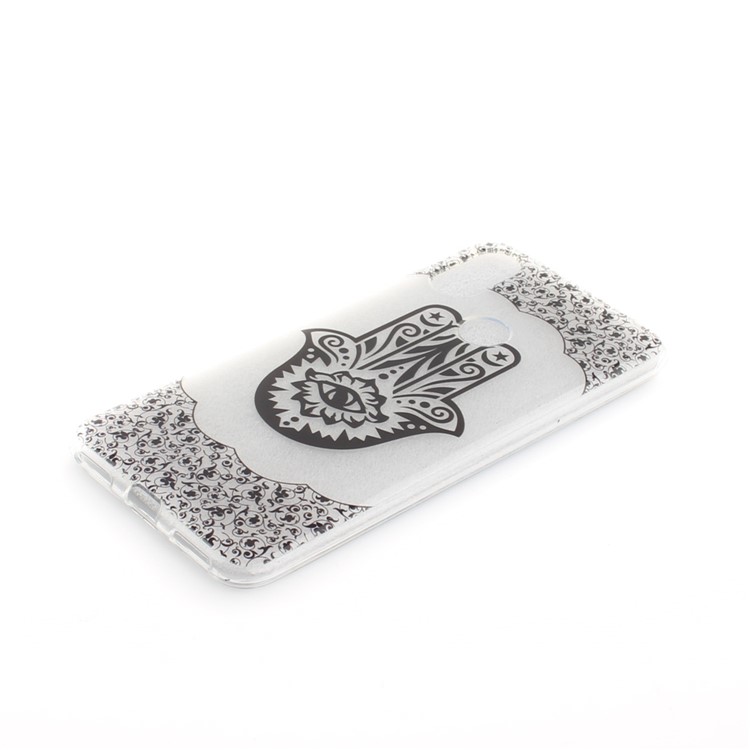 Pattern Printing IMD Soft TPU Case for Xiaomi Mi A2 / Mi 6X - Hamsa Hand of Fatima-3