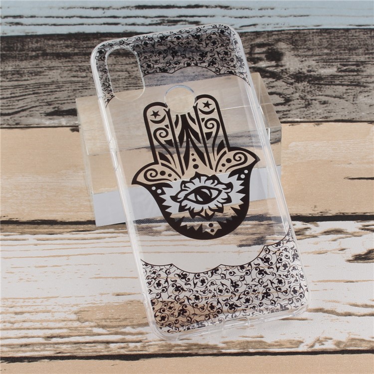 Pattern Printing IMD Soft TPU Case for Xiaomi Mi A2 / Mi 6X - Hamsa Hand of Fatima-7