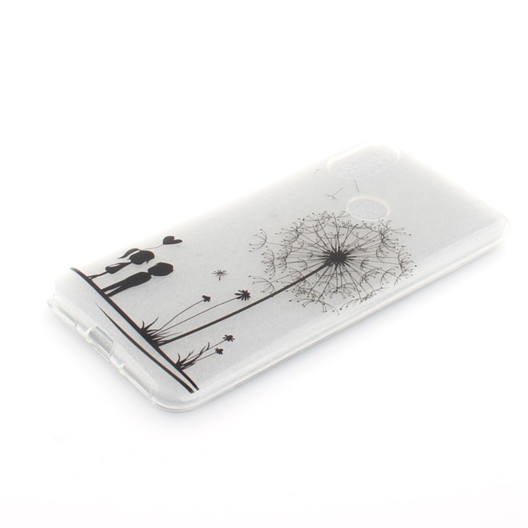 Pattern Printing IMD TPU Cover Shell for Xiaomi Mi A2 / Mi 6X - Dandelion and Lovers-3