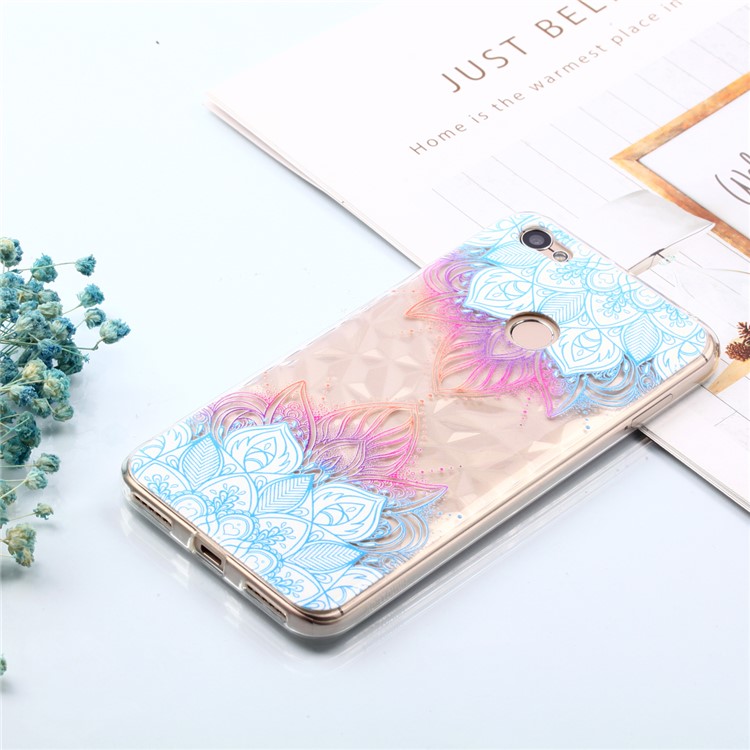 Caso Morbido In TPU Con Superficie In Rilievo In Rilievo 3D Per Xiaomi Redmi Note 5A Prime / Redmi Y1 - Loto-7