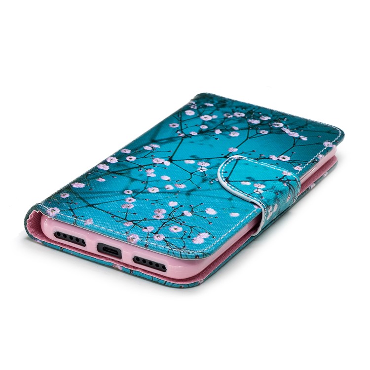 Pattern Printing Wallet Stand Leather Phone Shell for Xiaomi Mi A2 Lite / Redmi 6 Pro - Wintersweet-6