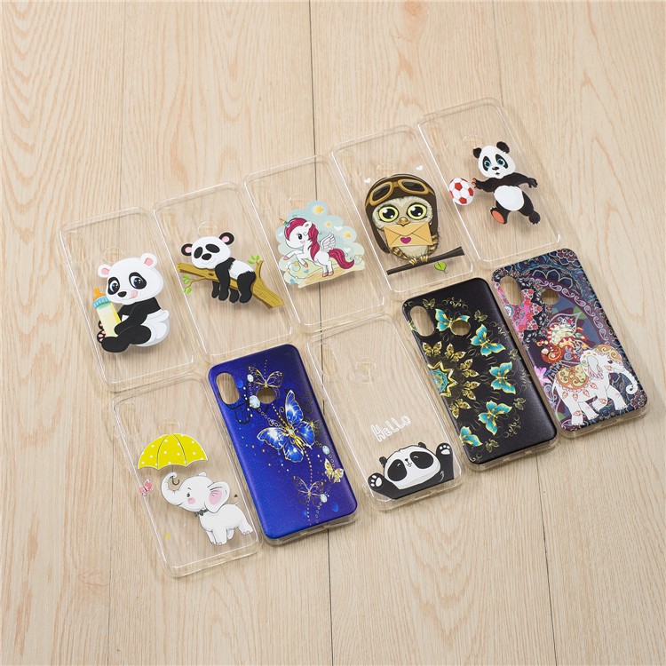 Pattern Printing TPU Case for Xiaomi Mi A2 Lite / Redmi 6 Pro - Unicorn Pattern-8