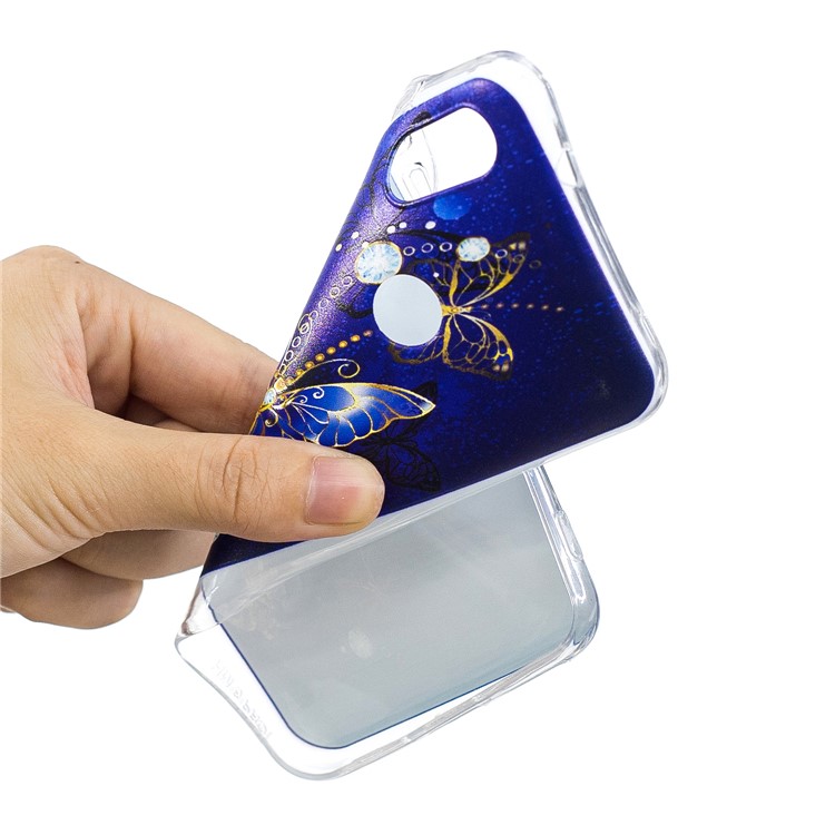 Pattern Printing TPU Back Case for Xiaomi Mi A2 Lite / Redmi 6 Pro - Butterfly Pattern-5