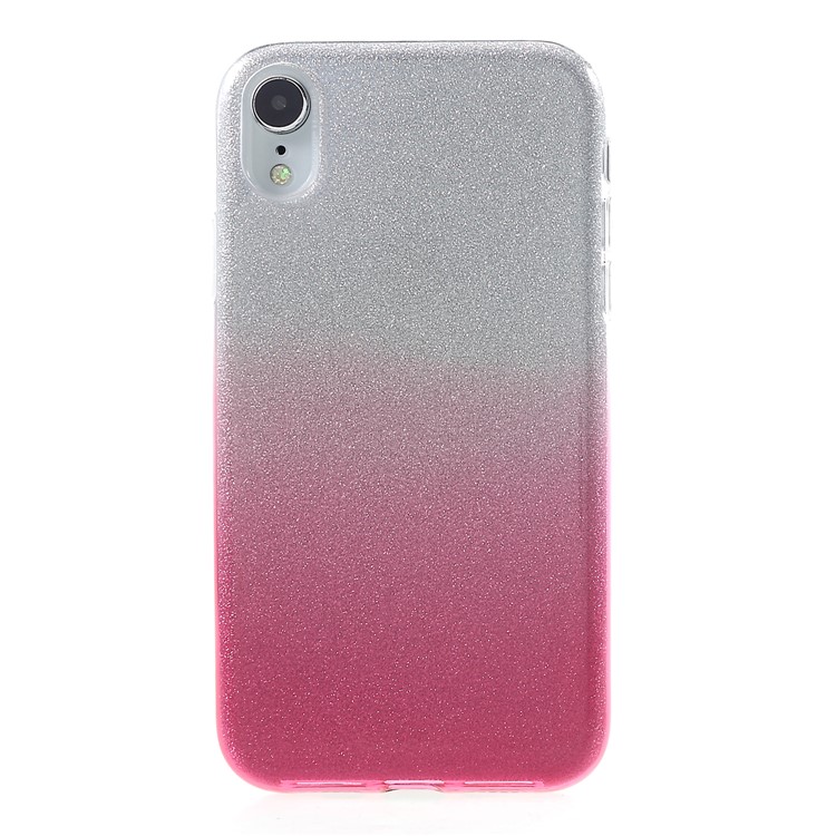 Gradient Color TPU + PC Hybrid Phone Back Case for iPhone XR 6.1 inch - Pink-2