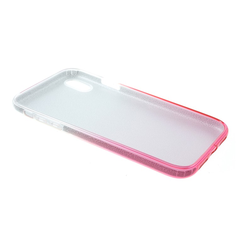 Gradient Color TPU + PC Hybrid Phone Back Case for iPhone XR 6.1 inch - Pink-4