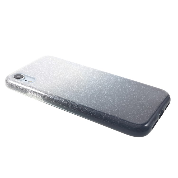 Gradient Color TPU + PC Hybrid Phone Shell for iPhone XR 6.1 inch - Black-4