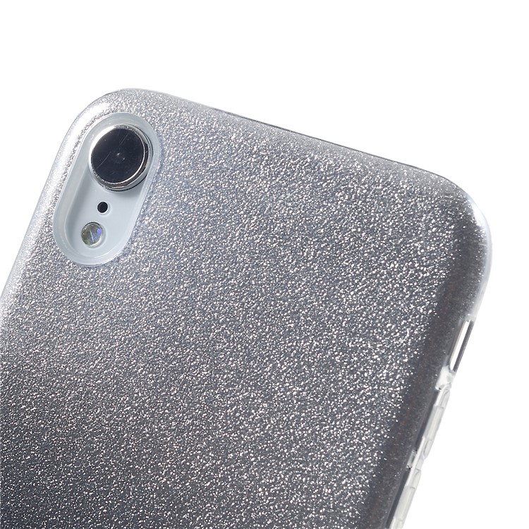 Gradient Color TPU + PC Hybrid Phone Shell for iPhone XR 6.1 inch - Black-5