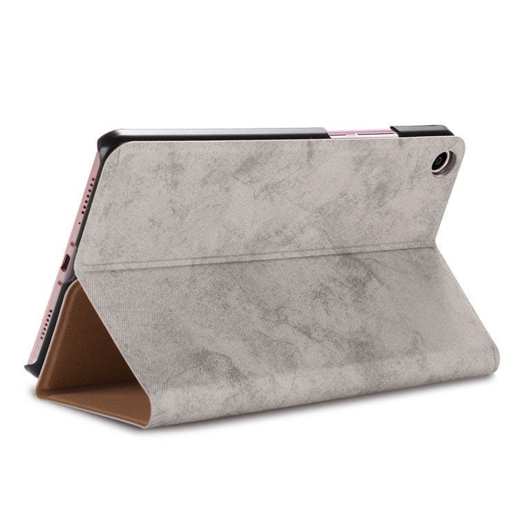 PU Leather Stand Smart Cover for Xiaomi Mi Pad 4 Plus - Grey-5
