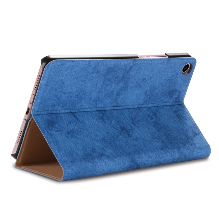 Smart Leather Stand Case for Xiaomi Mi Pad 4 Plus - Blue-5