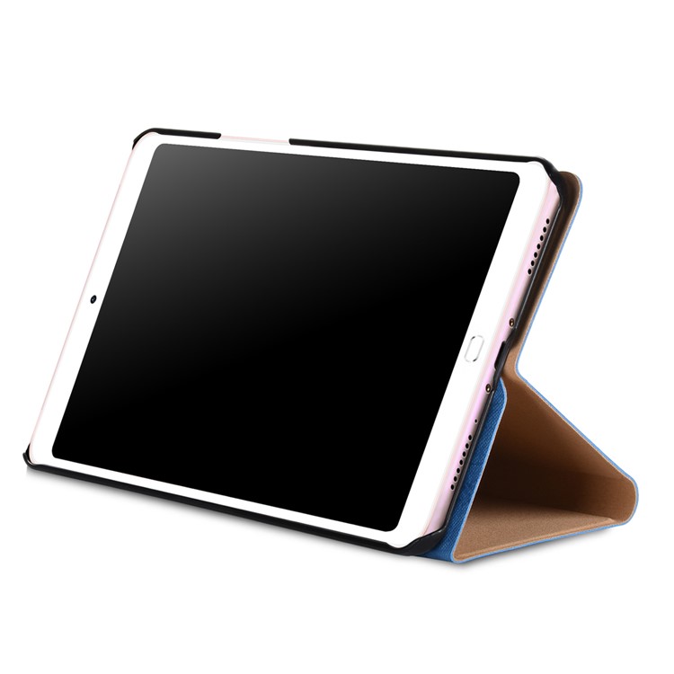 Smart Leather Stand Case for Xiaomi Mi Pad 4 Plus - Blue-6