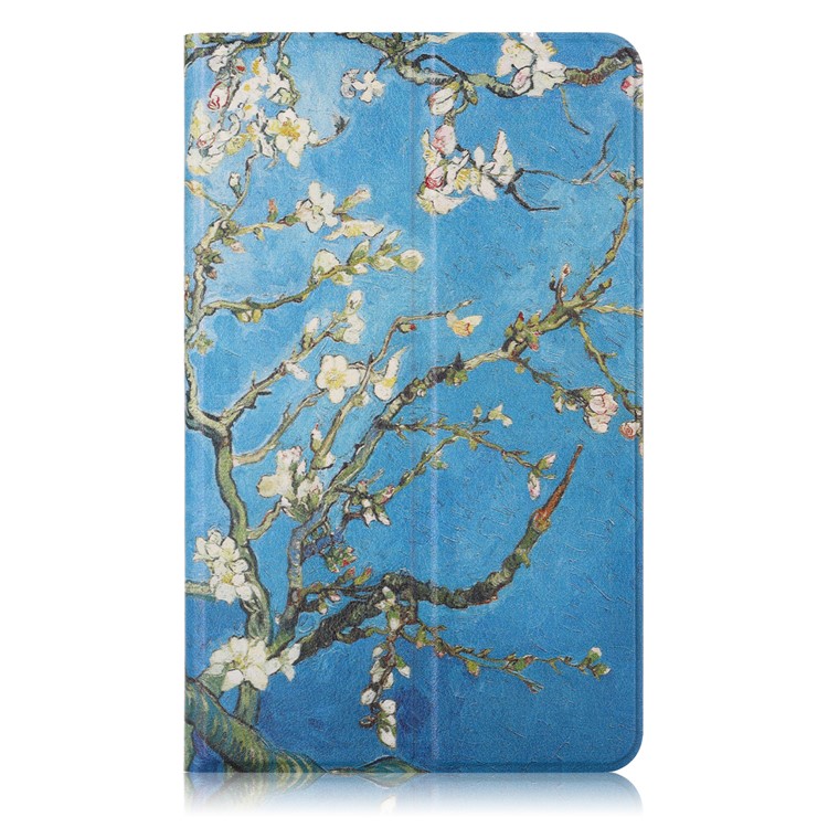 Pattern Printing Leather Stand Smart Flip Cover for Xiaomi Mi Pad 4 Plus - Wintersweet-2