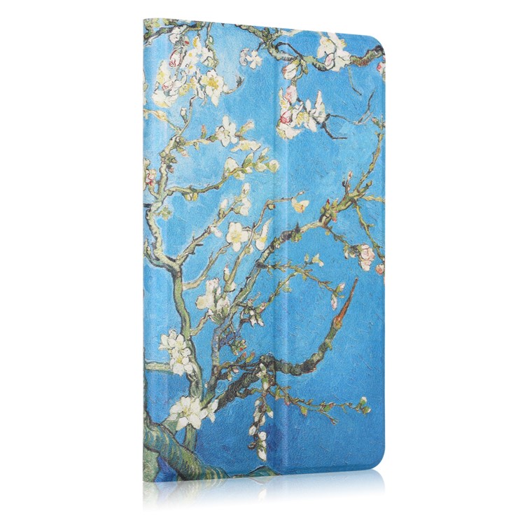 Pattern Printing Leather Stand Smart Flip Cover for Xiaomi Mi Pad 4 Plus - Wintersweet-4