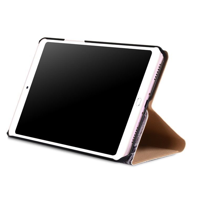 Pattern Printing Leather Stand Smart Protection Shell for Xiaomi Mi Pad 4 Plus - Eiffel Tower-6