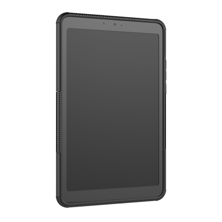 Anti-slip PC + TPU Hybrid Case with Kickstand for Xiaomi Mi Pad 4 - Black-7