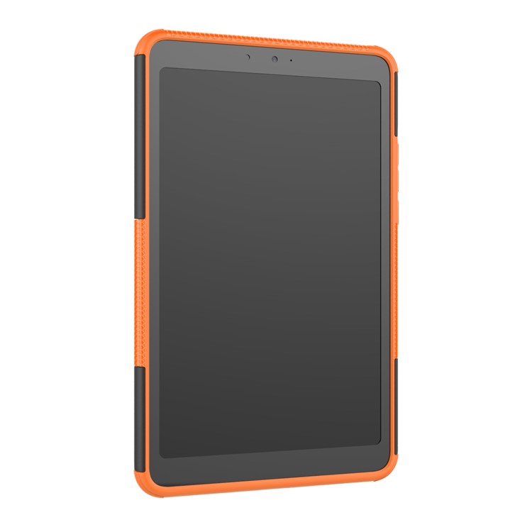 Anti-slip PC + TPU Hybrid Protection Case with Kickstand for Xiaomi Mi Pad 4 - Orange-7