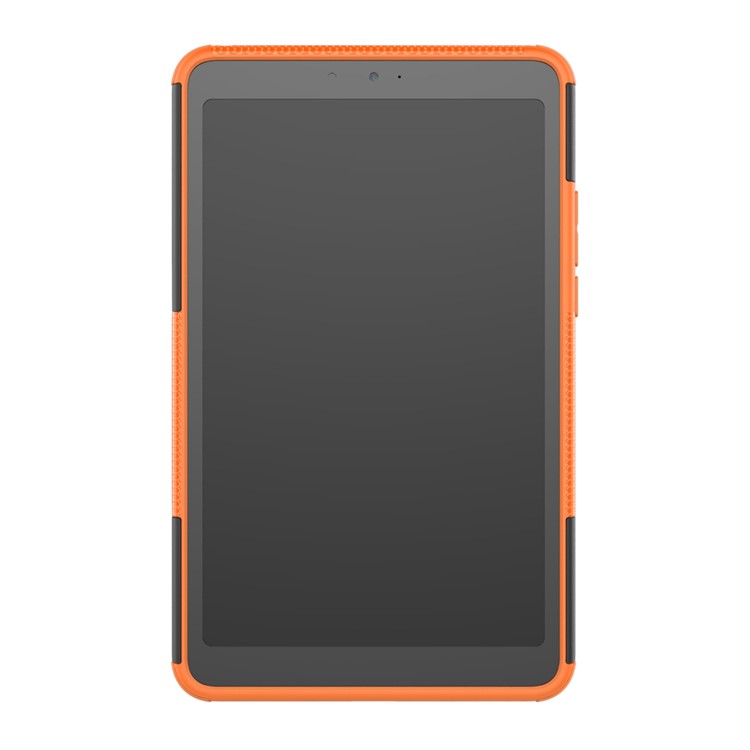 Anti-slip PC + TPU Hybrid Protection Case with Kickstand for Xiaomi Mi Pad 4 - Orange-9