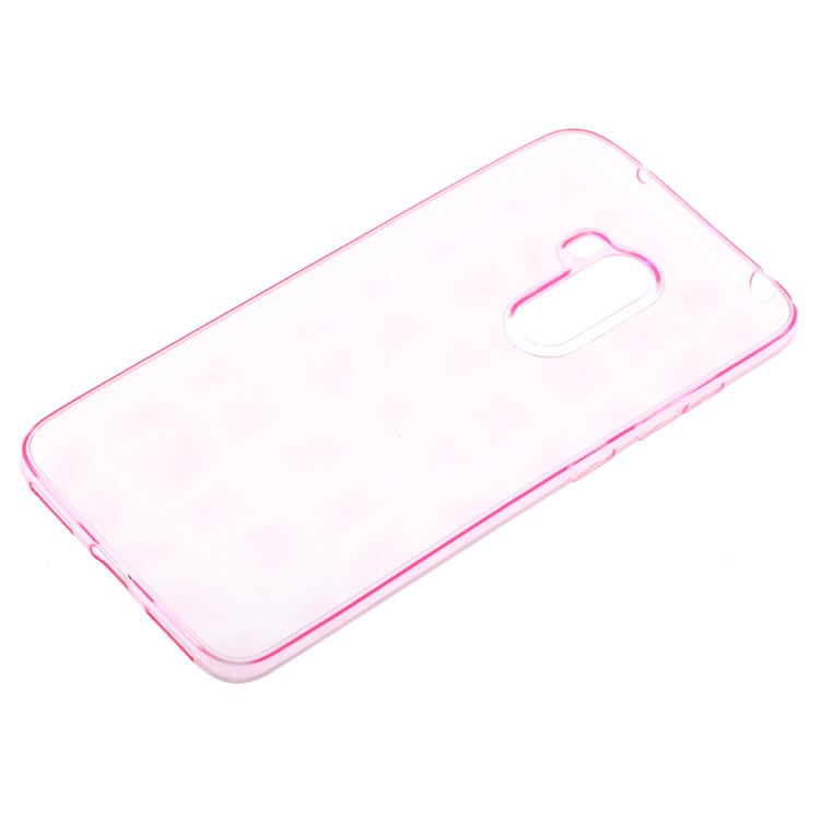 3D Diamond Texture TPU Phone Shell for Xiaomi Pocophone F1 / Poco F1 (India) - Pink-2