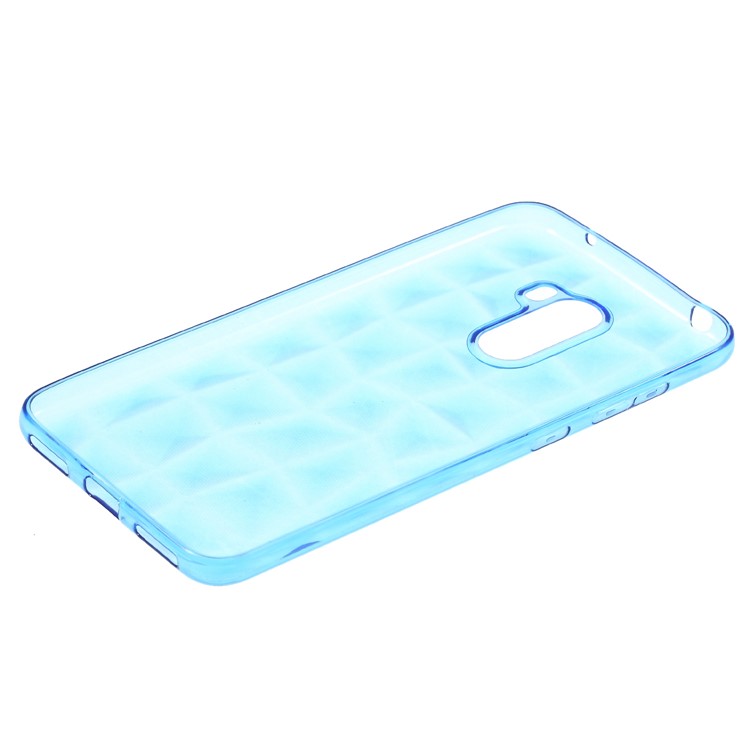 3D Diamond Texture TPU Mobile Phone Casing for Xiaomi Pocophone F1 / Poco F1 (India) - Blue-2
