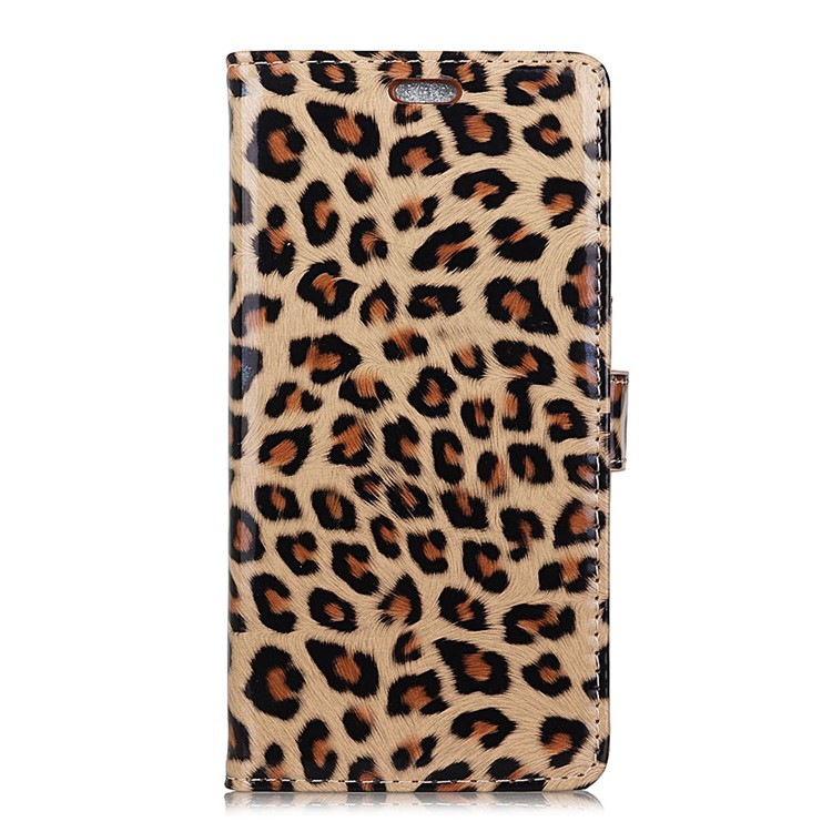 Leopard Pattern Magnetic Leather Wallet Phone Case for Xiaomi Redmi Note 6 Pro-2