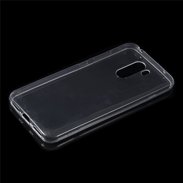 Drop-resistant Clear TPU Case for Xiaomi Pocophone F1 / Poco F1 in India-1