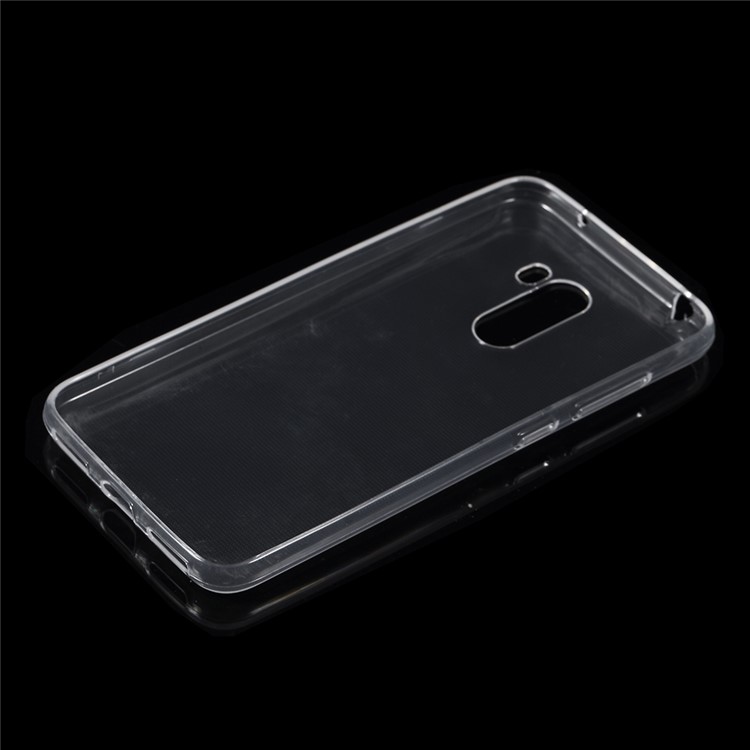 Drop-resistant Clear TPU Case for Xiaomi Pocophone F1 / Poco F1 in India-2