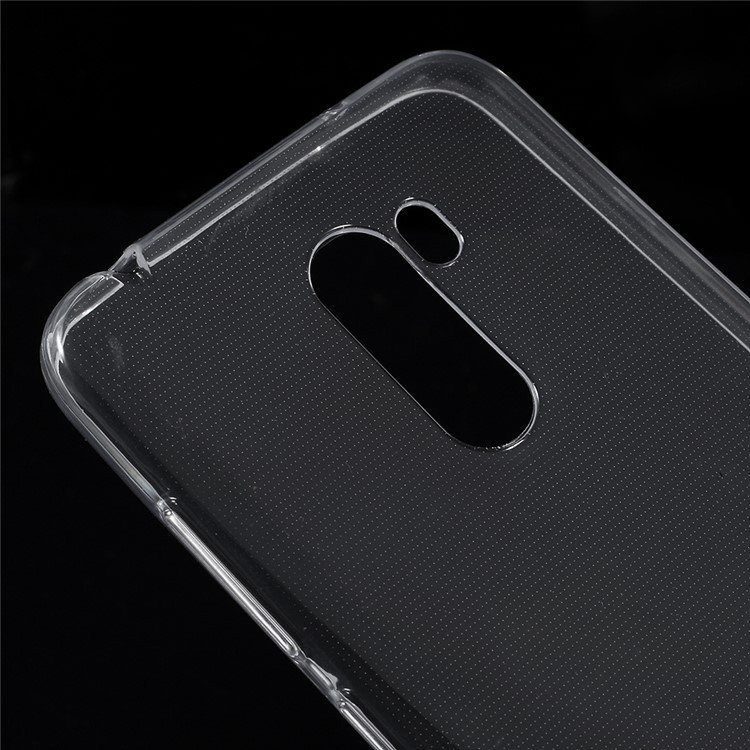 Drop-resistant Clear TPU Case for Xiaomi Pocophone F1 / Poco F1 in India-3
