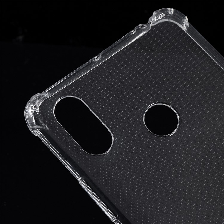 Drop-resistant Clear TPU Protection Case for Xiaomi Mi Max 3-4