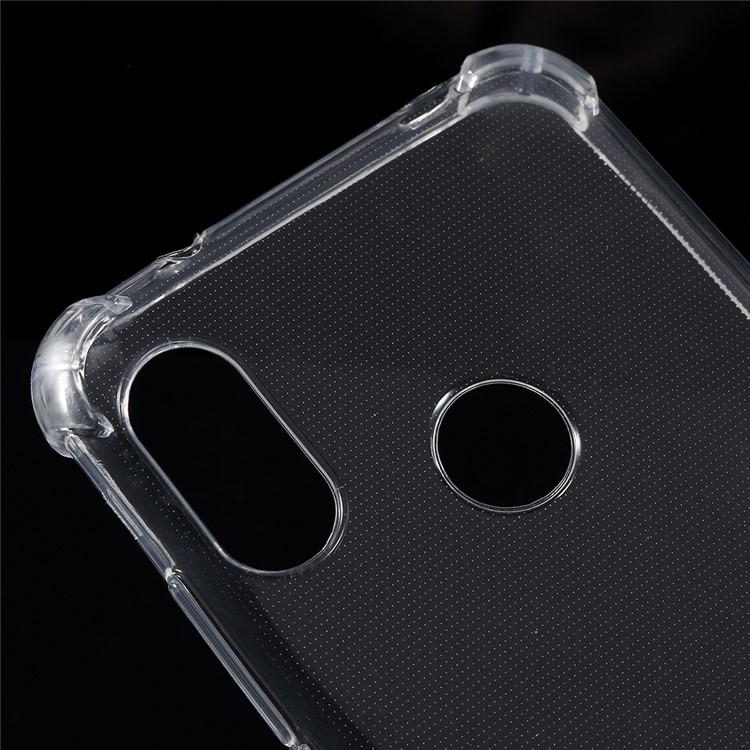 100PCS/Pack Shockproof Crystal Clear TPU Drop Protection Case for Xiaomi Mi A2 Lite / Redmi 6 Pro-4