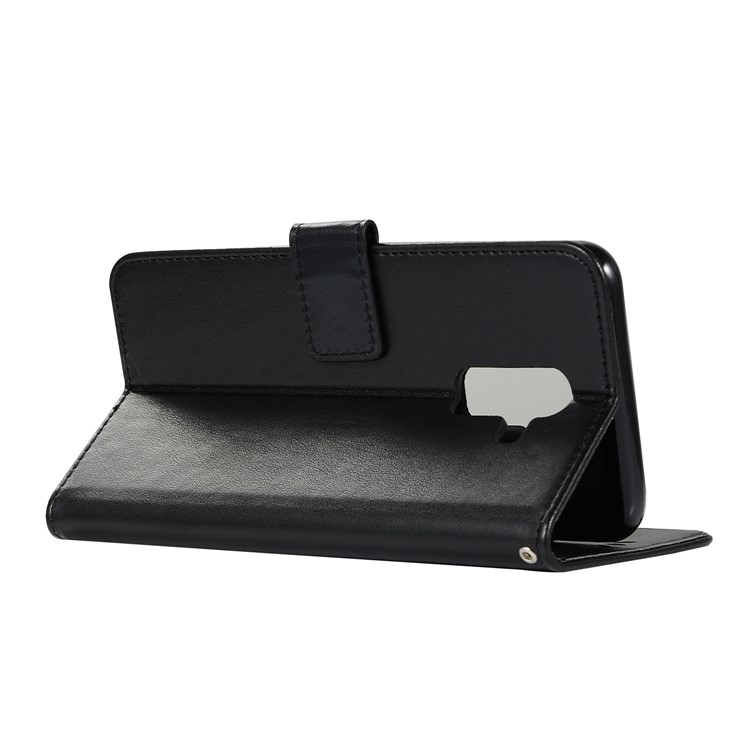 Imprint Owl Dream Catcher Wallet Stand Leather Case for Xiaomi Pocophone F1 / Poco F1 (India) - Black-4