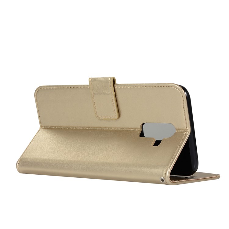 Impressum Eule Traumfänger PU Leder Geldbörse Handyhülle Für Xiaomi Pocophone F1 / Poco F1 (Indien) - Gold-4