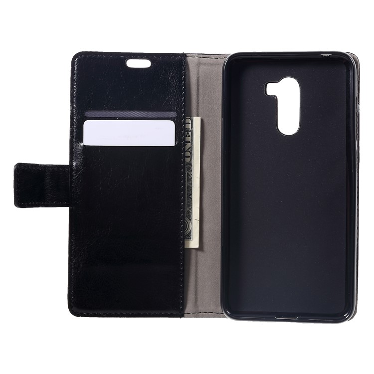 Pattern Printing Stand Leather Wallet Mobile Phone Casing for Xiaomi Pocophone F1 / Poco F1 (India) - Fierce Wolf-5